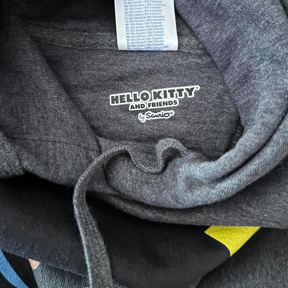 Sanrio Unisex Gray Chococat Character Hoodie - Picture 4 of 5